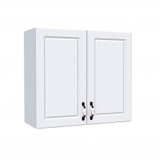 Corp superior 80. cu 2 usi Zebra MDF alb drept